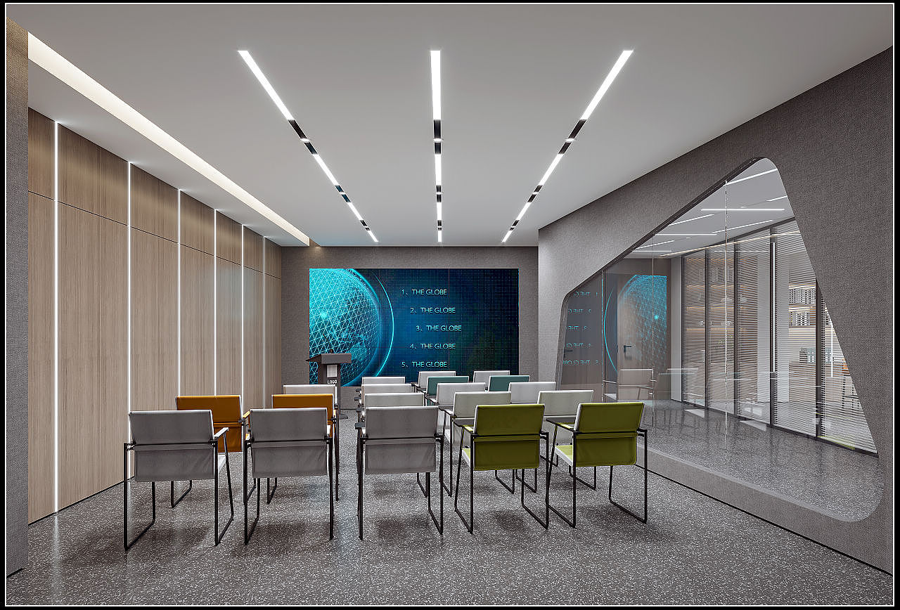 筋斗云效果图 办公展示