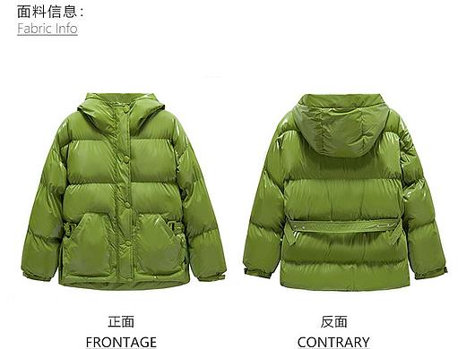 电商女装白底图修图