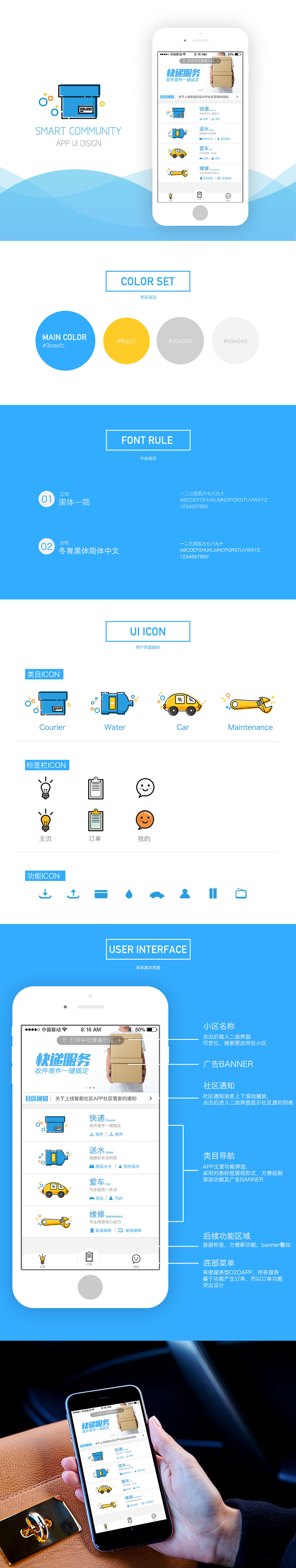 社区服务APP首页与网站（图ZNDc2NjU2OTI=） - APP界面 - 站酷设计师charlie_07原创素材 - 站酷ZCOOL
