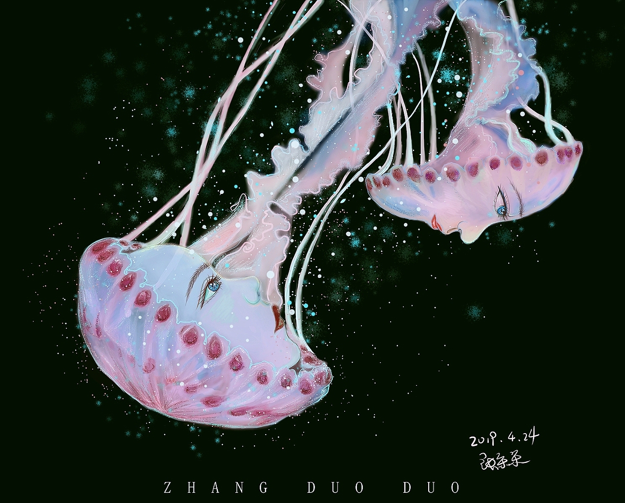 系列插画——《生灵》