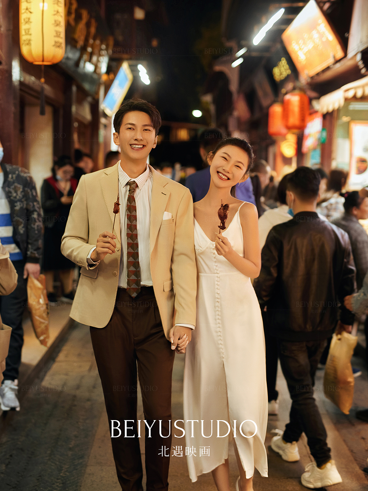 巷夜恋语,恋爱烟火气