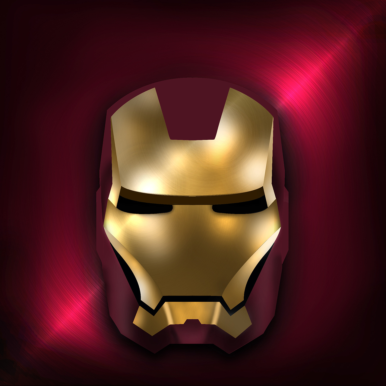 钢铁侠头部精简版