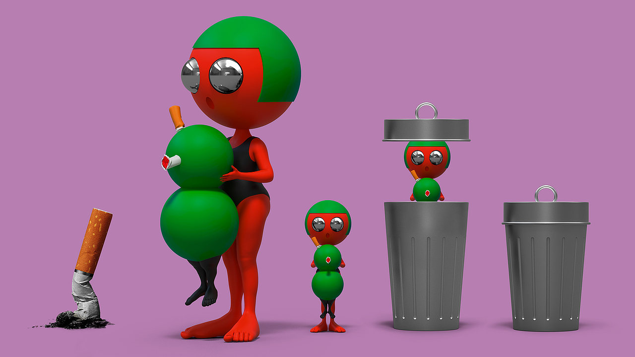 Waste-sorting Blind Box 垃圾盲盒(图ZMjUwMDEzODg4) - 品牌 - 站酷设计师The_Nine原创素材 - 站酷ZCOOL