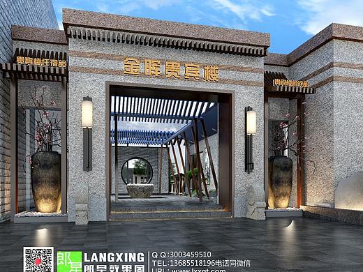 酒店|大厅|餐厅|包厢|客房（个人主页-ZNDA2NTkzNTY=） - 家装设计 - 站酷设计师爱画图的小姐姐原创素材 - 站酷ZCOOL