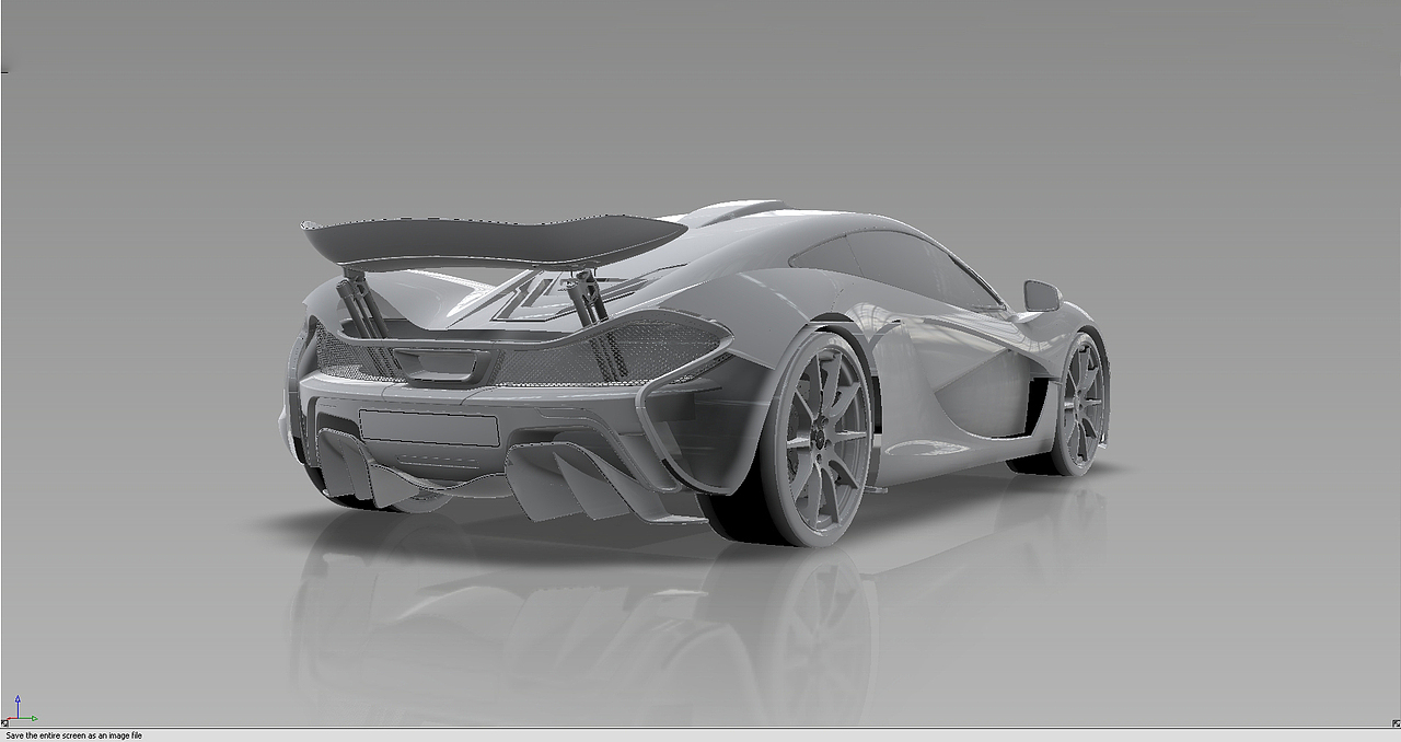 交作业啦！！！迈凯伦P1-alias和vred渲染（图ZNjM2ODEwMDA=） - 交通工具 - 站酷设计师后知后觉LY原创素材 - 站酷ZCOOL