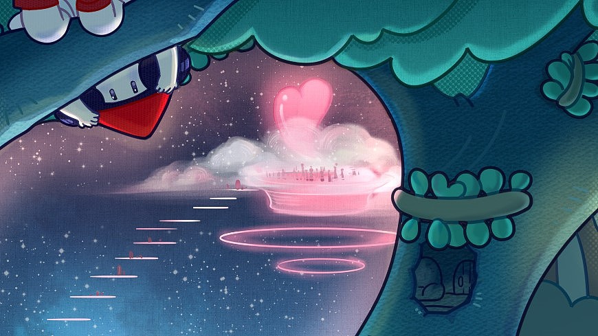 在云雾中若隐若现的心城~