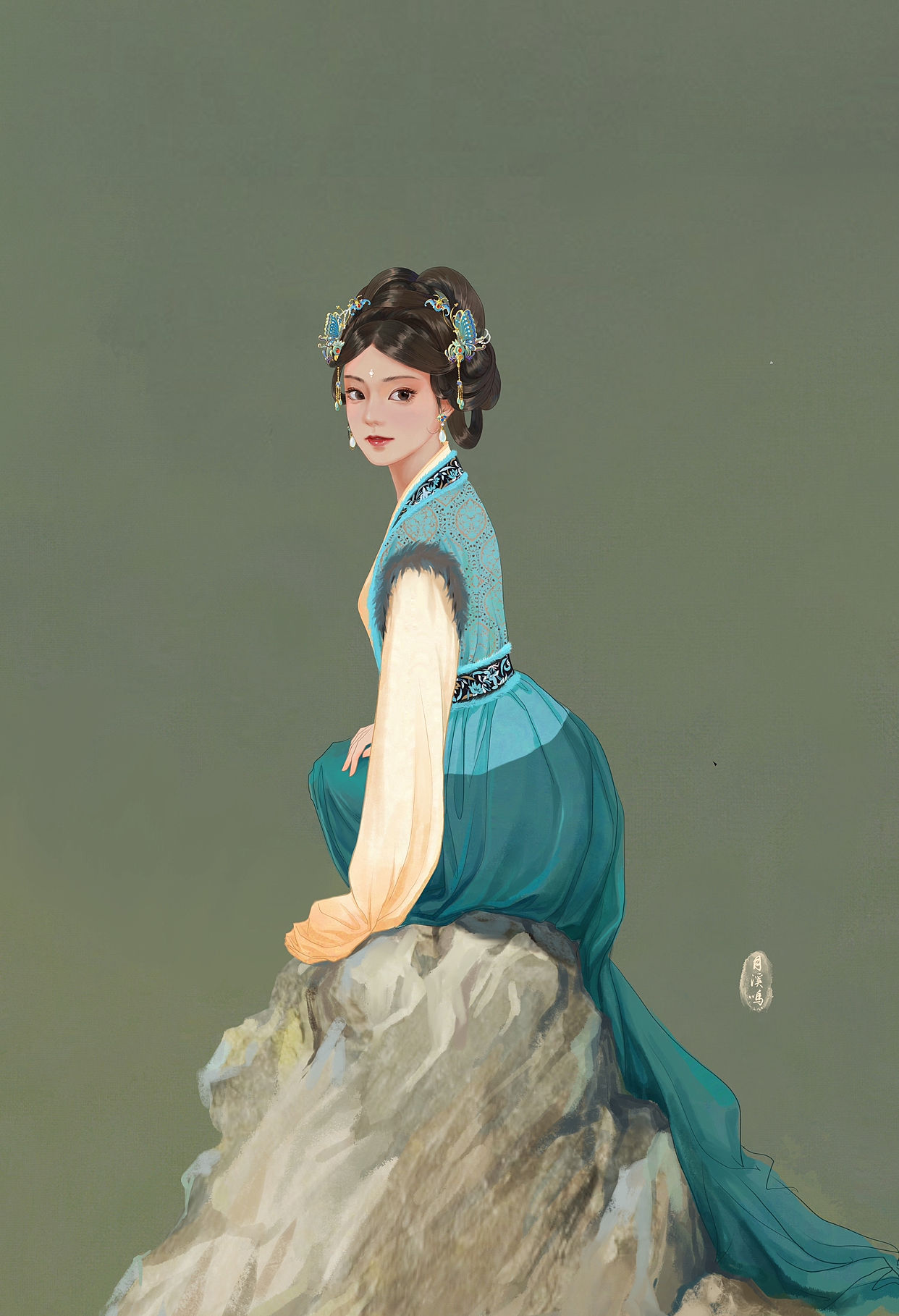 动物拟人画（图ZMjk5ODgzMjQ0） - 创作习作 - 站酷设计师月溪鸣原创素材 - 站酷ZCOOL