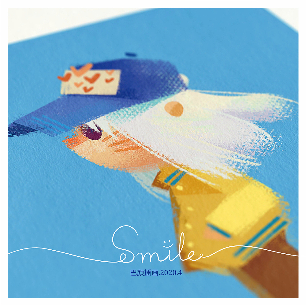 简笔插画2020.4.5.6月