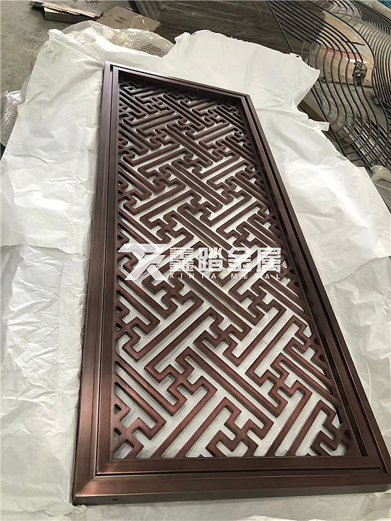 中西风格的各种不锈钢屏风款式图片参考