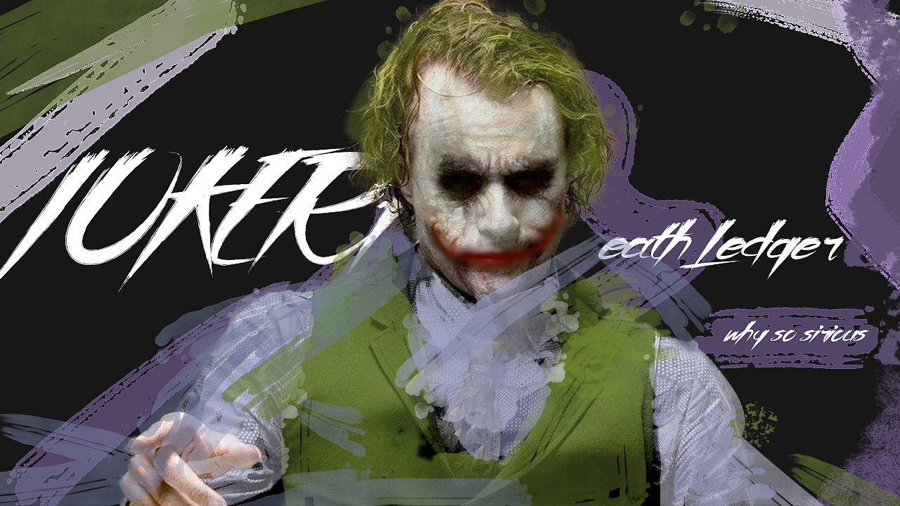 小丑joker希斯莱杰