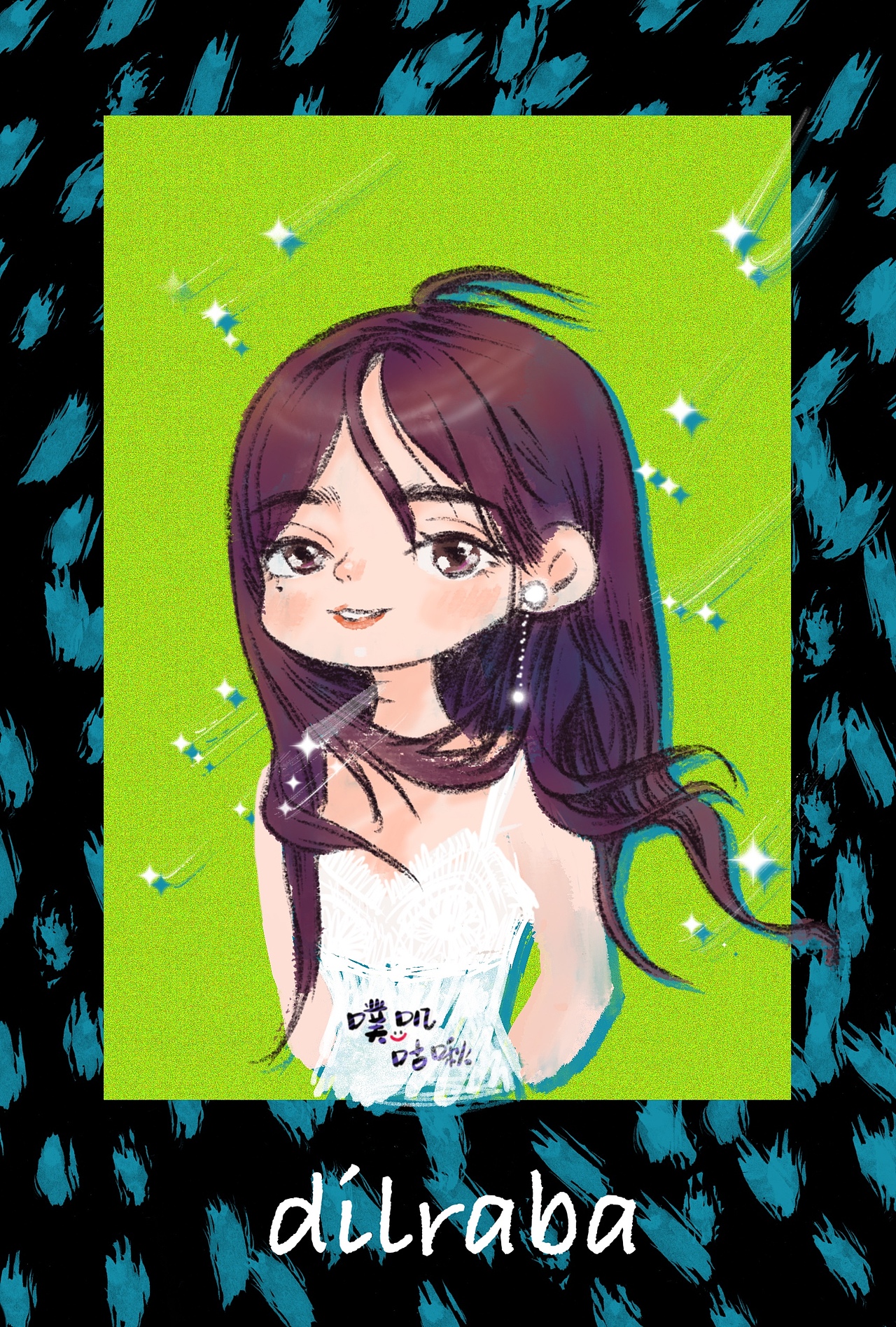 q版迪丽热巴插画练习【2020年4月—2021年5月】