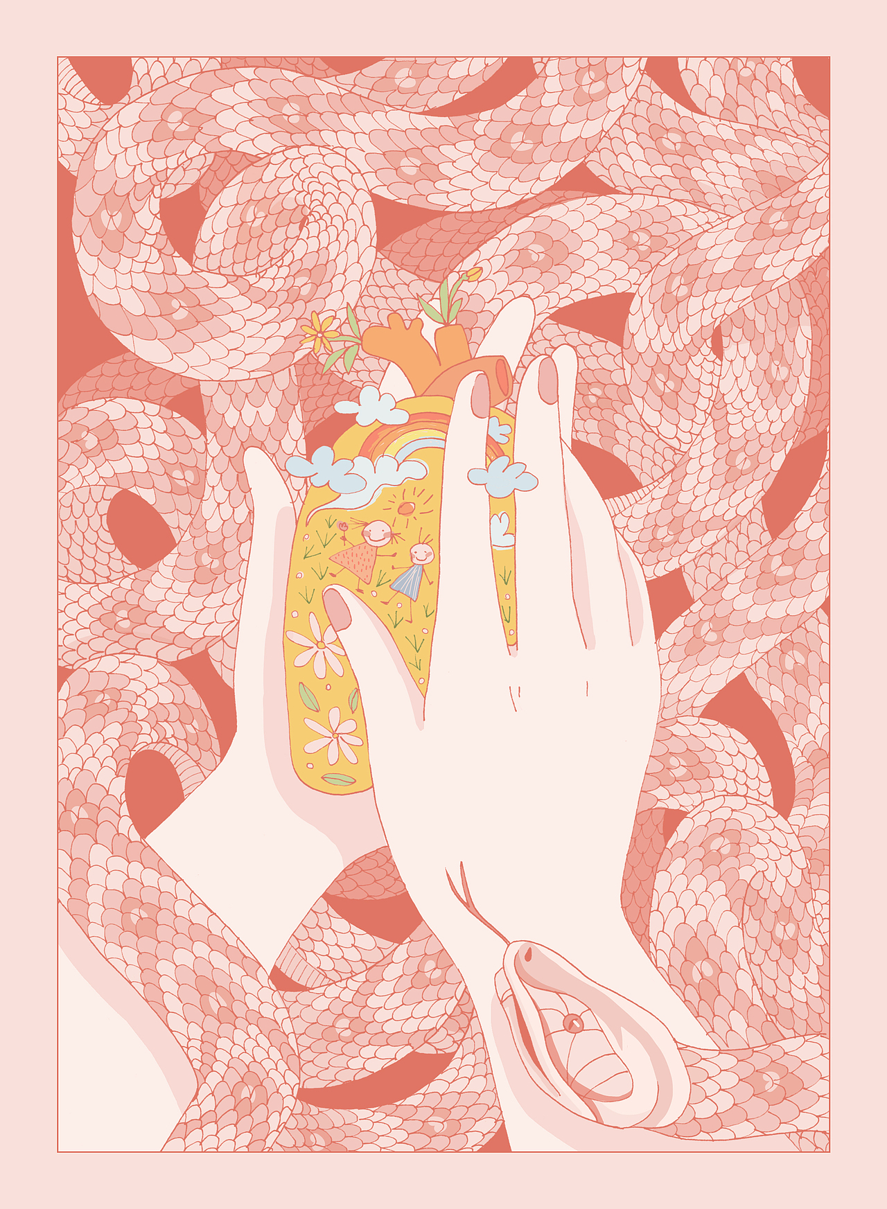 Forever Young-永葆童心（图ZMjI2MzM0OTY4） - 艺术插画 - 站酷设计师一翁虾原创素材 - 站酷ZCOOL