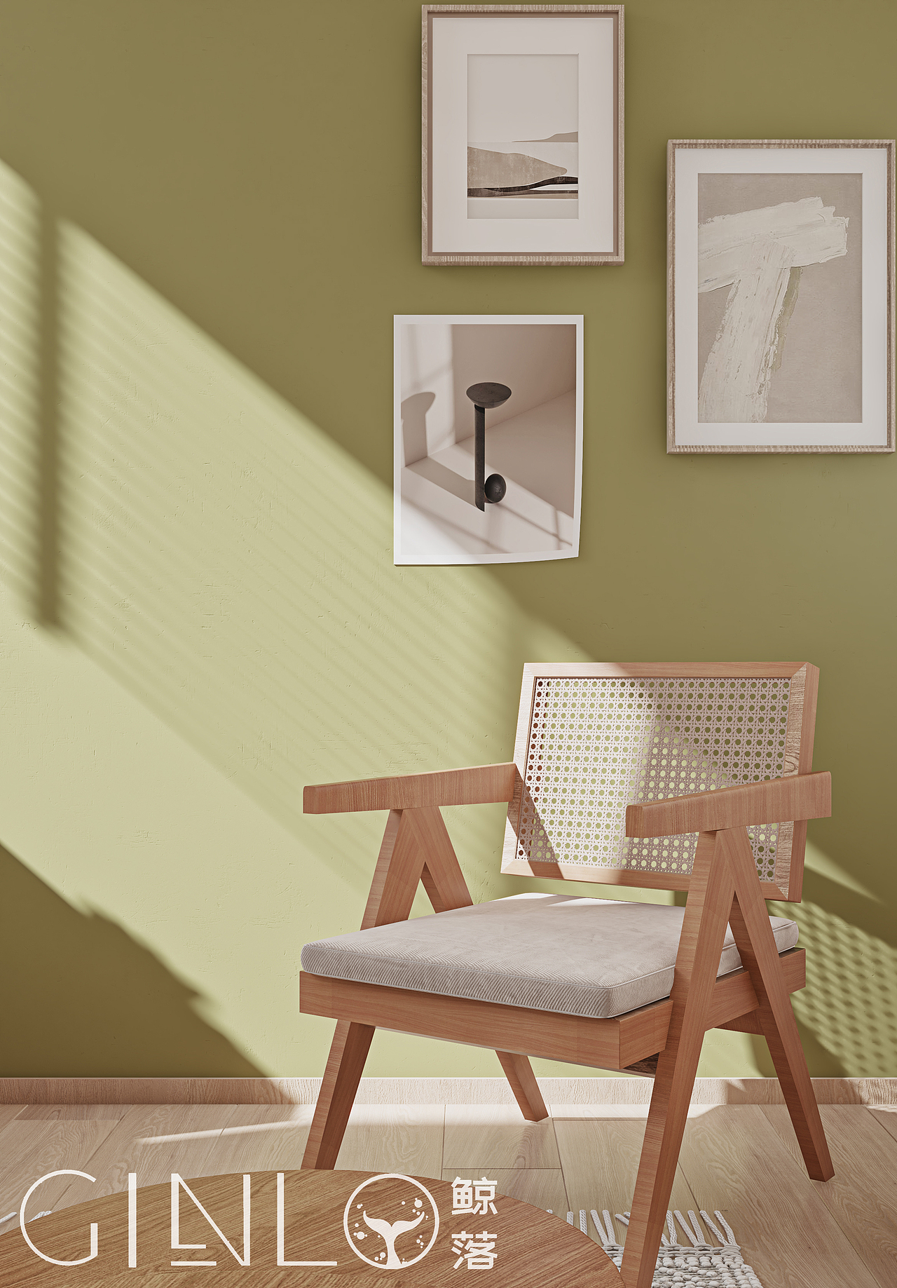 现代简约 原木清新 公寓小户型两套 VR