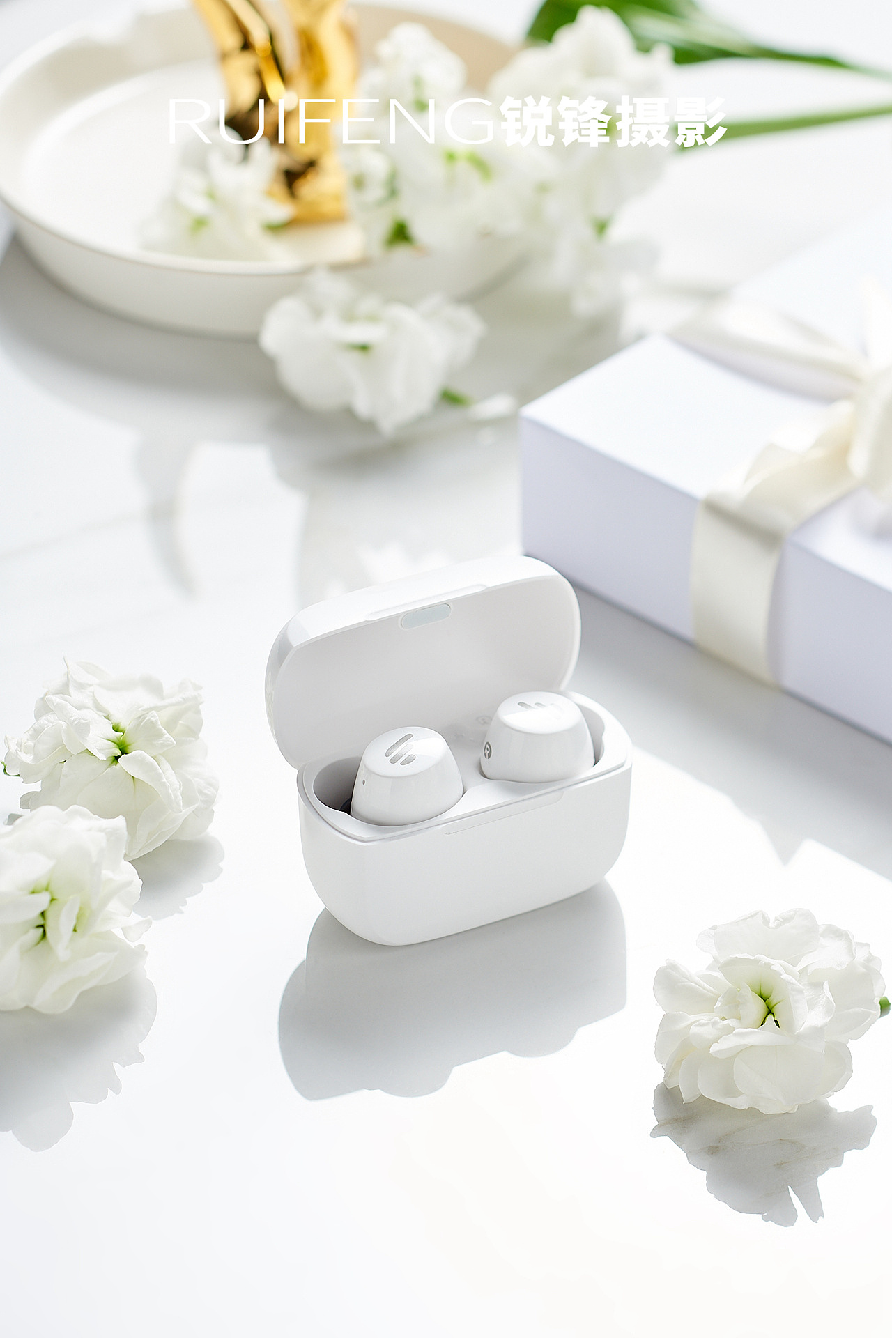 蓝牙耳机摄影|数码产品拍摄|ruifeng武汉锐锋摄影