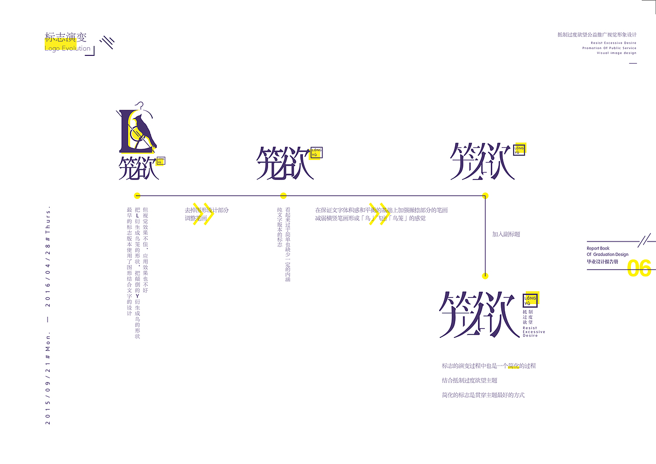艰难的标志过程……说实话最后的标志成品也不是特别满意
