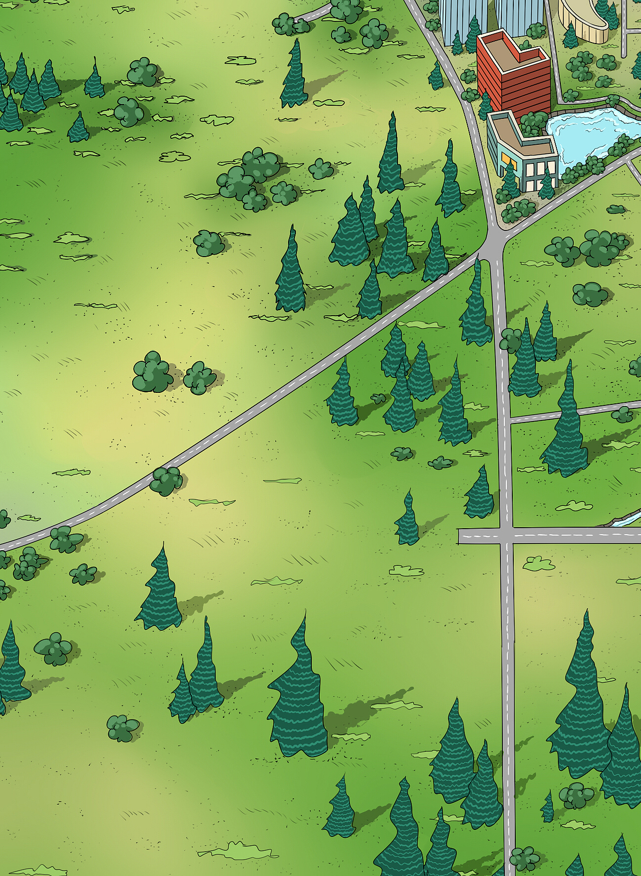 《手绘海南之美兰区》（图ZNTIxOTk5MDQ=） - 概念设定 - 站酷设计师拓太BIGIDEA原创素材 - 站酷ZCOOL