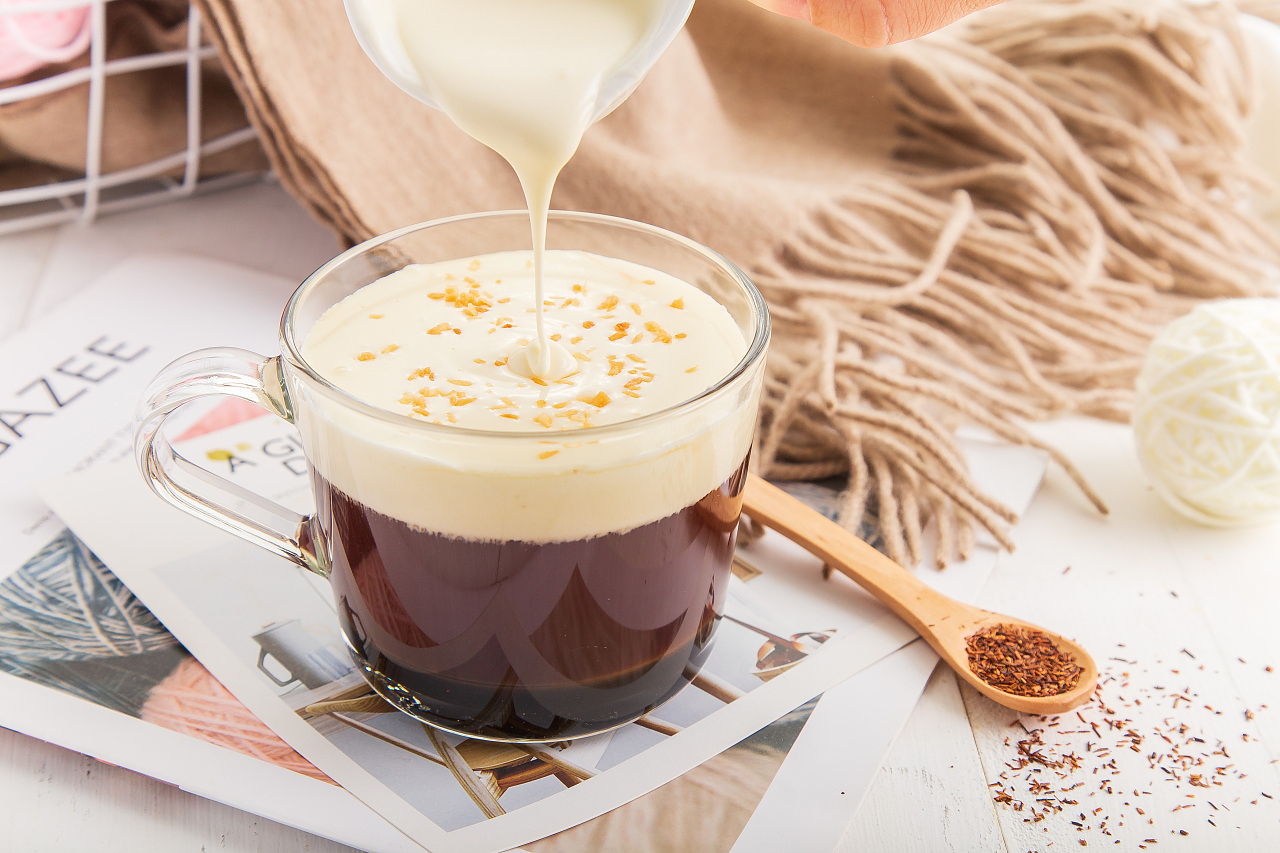 新品冬日热饮拍摄