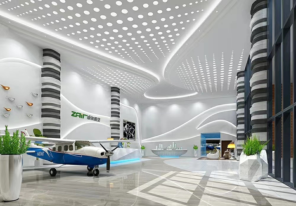 科技展厅效果图