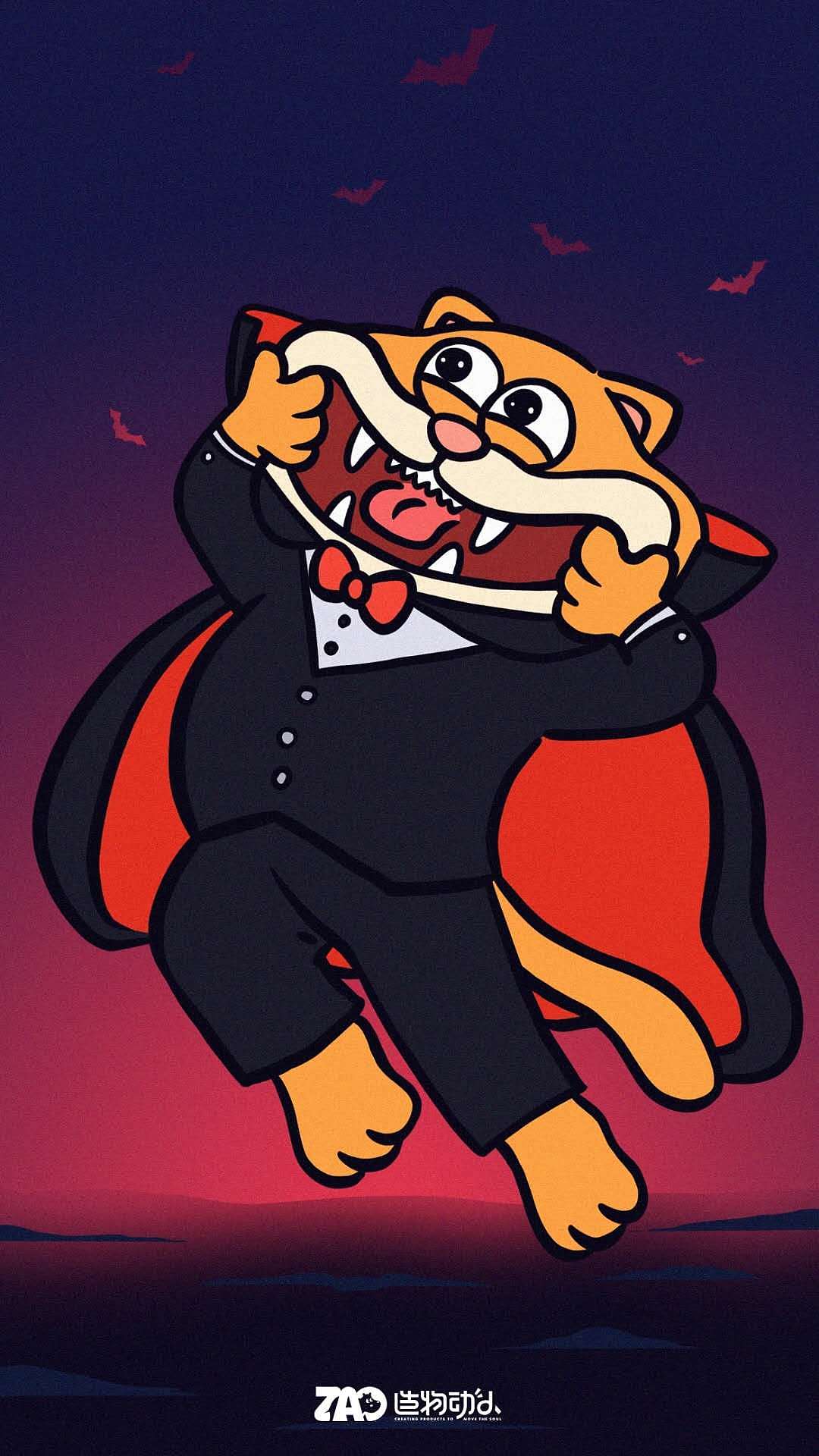 《造物动人》万圣节海报与壁纸（图ZMjMwMjYzNjMy） - 艺术插画 - 站酷设计师造物动人原创素材 - 站酷ZCOOL