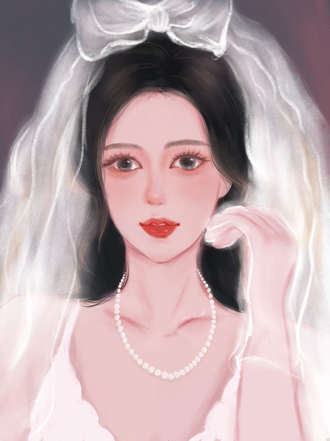 Procreat头像打卡3（图ZMjU5NTM4MTA0） - 艺术插画 - 站酷设计师龙芷原创素材 - 站酷ZCOOL