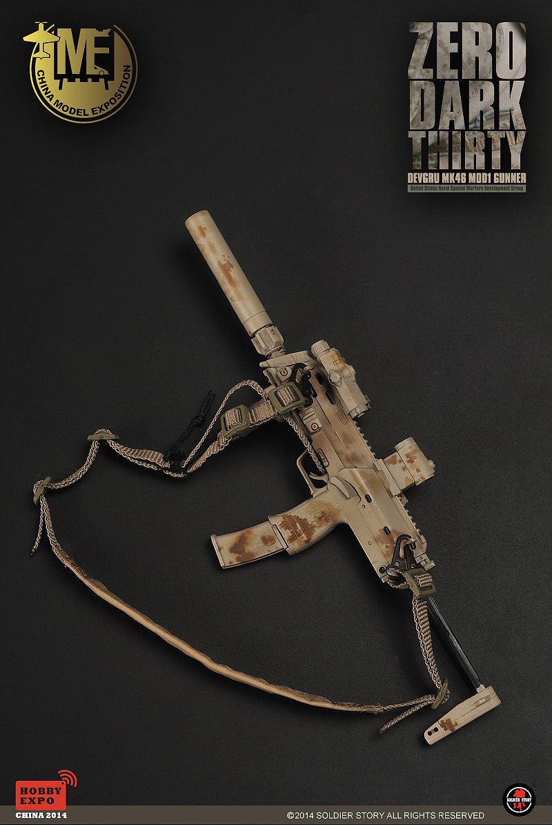 美军devgrumk46mod1机枪手猎杀本拉登