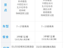 天貓飛豬平臺(tái)西藏旅游服務(wù)詳情頁(yè)