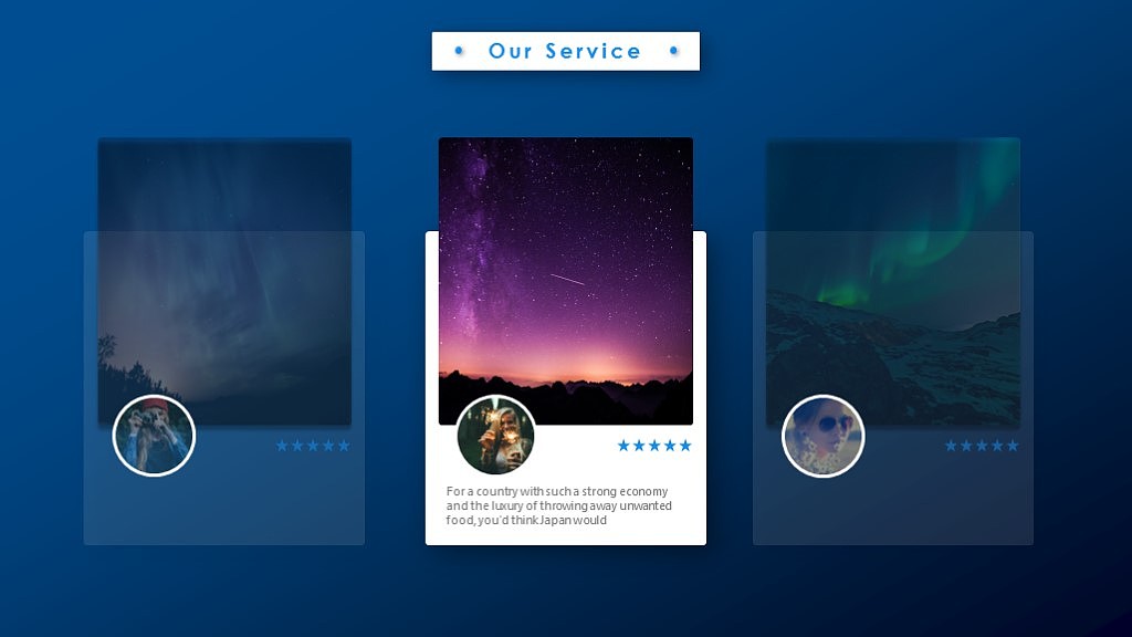 创意卡片式商务总结PPT模板