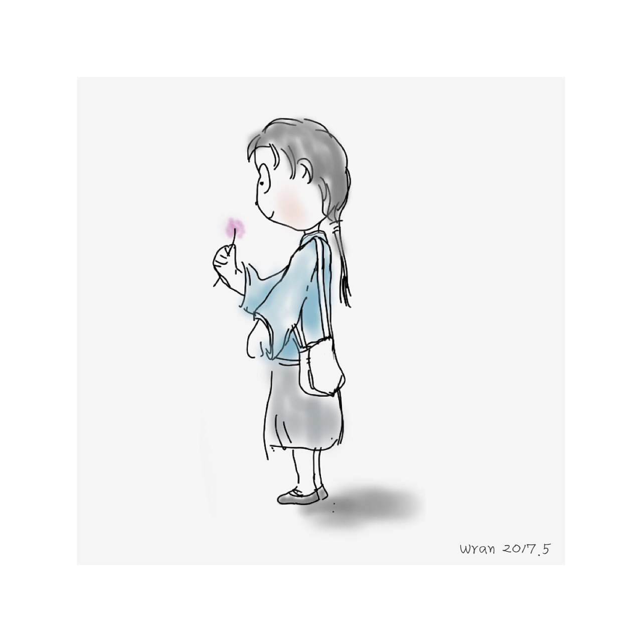 穿民国风的女儿