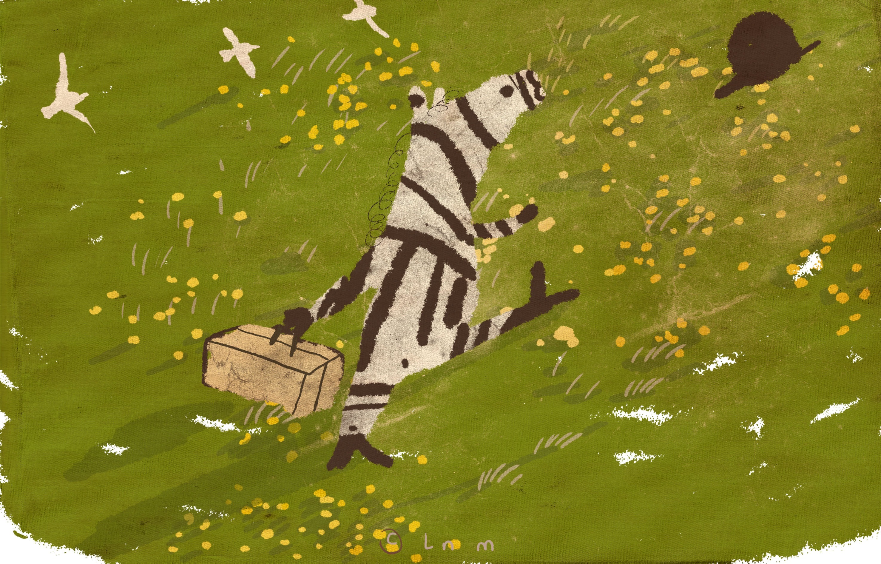 斑马去哪|插画|绘本|梁柠檬梁柠檬 - 原创作品 - 站酷 (zcool)