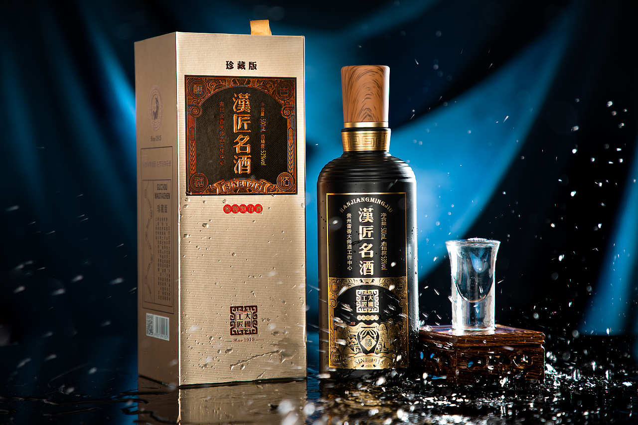 白酒拍摄|摄影|产品摄影|我的cm - 原创作品 - 站酷 (zcool)