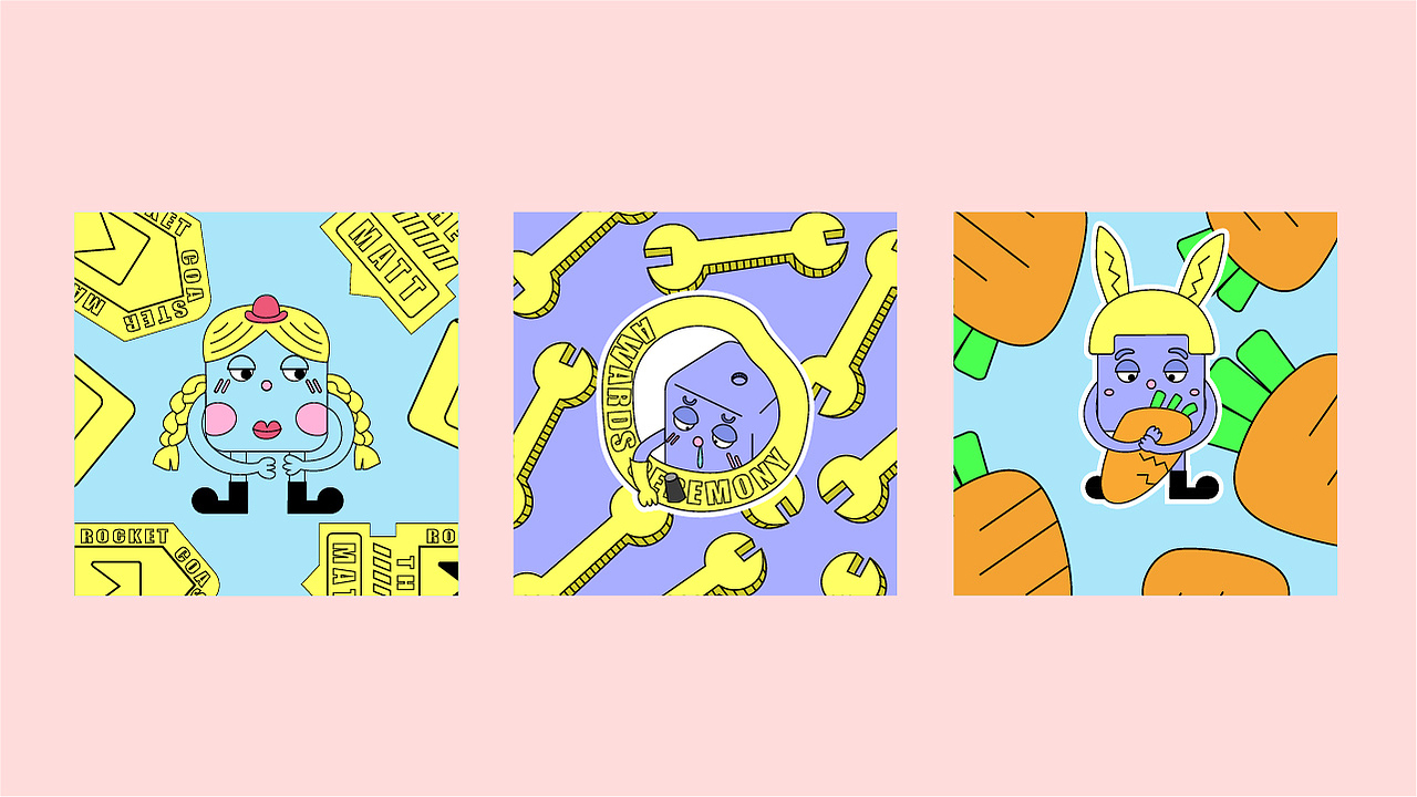 你好大海 & 全球ip设计实验室/作品《MATT》IP形象设计（图ZMjA0ODE5MzYw） - 品牌 - 站酷设计师你好大海品牌设计原创素材 - 站酷ZCOOL