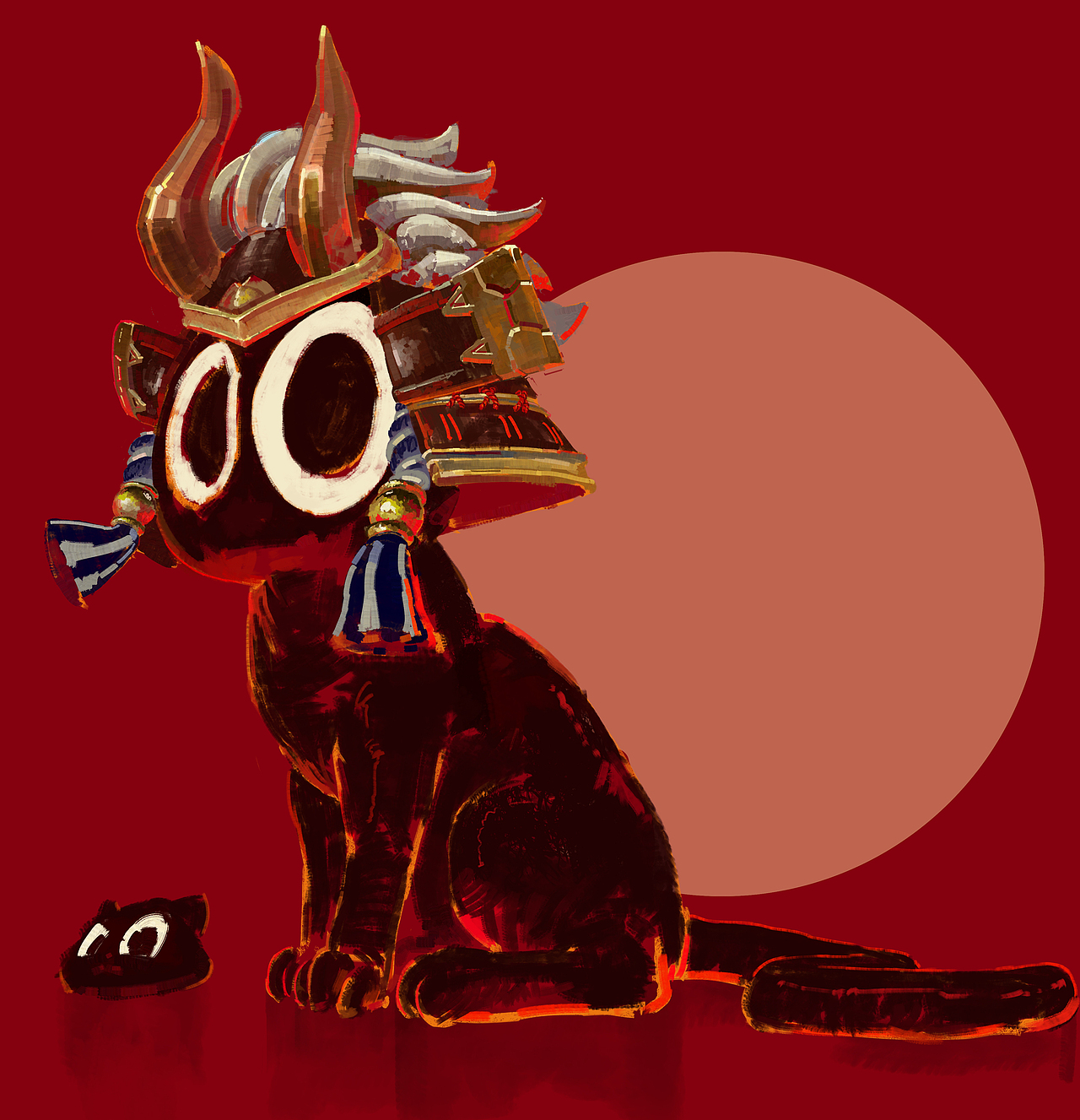 《将军罗小黑》罗小黑二创以及其他的插画习作（图ZMjYyMzIzNzEy） - 艺术插画 - 站酷设计师地球猫猫教原创素材 - 站酷ZCOOL