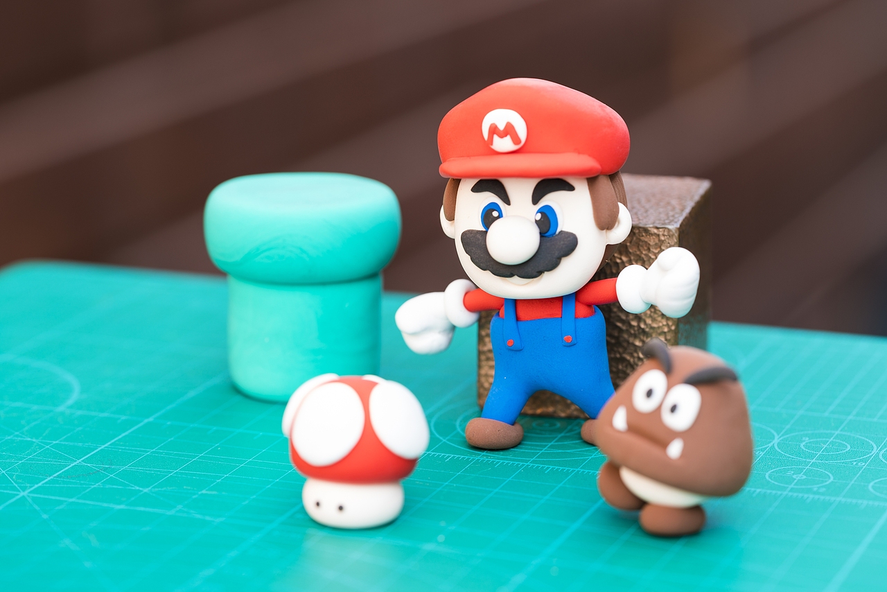 超轻粘土 马里奥