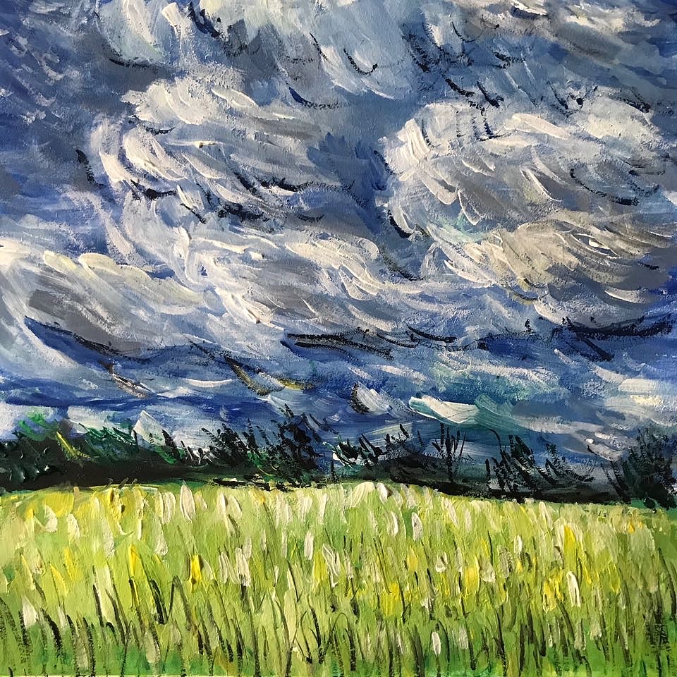 王同雨个人原创水粉画作品