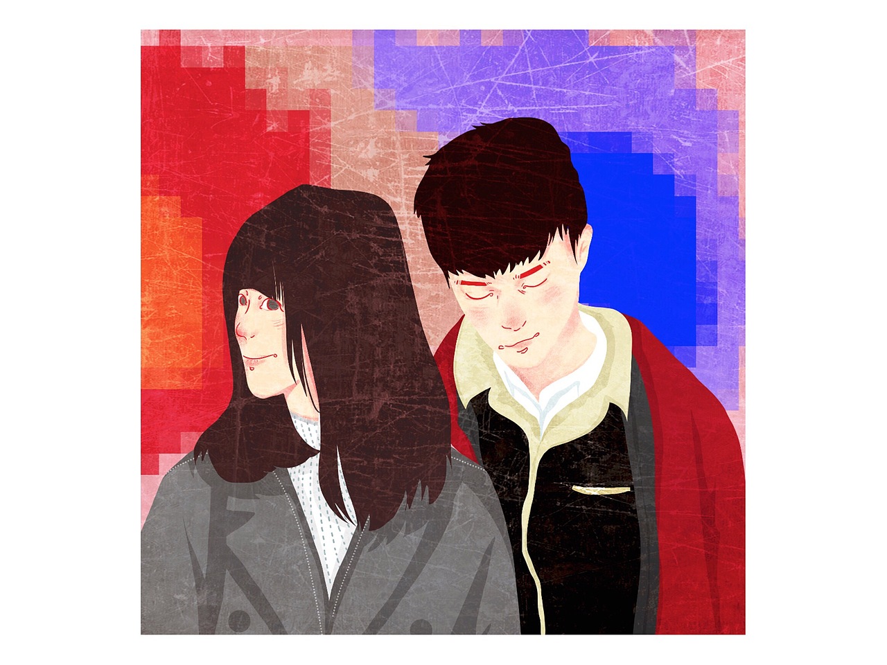 板绘头像大杂烩