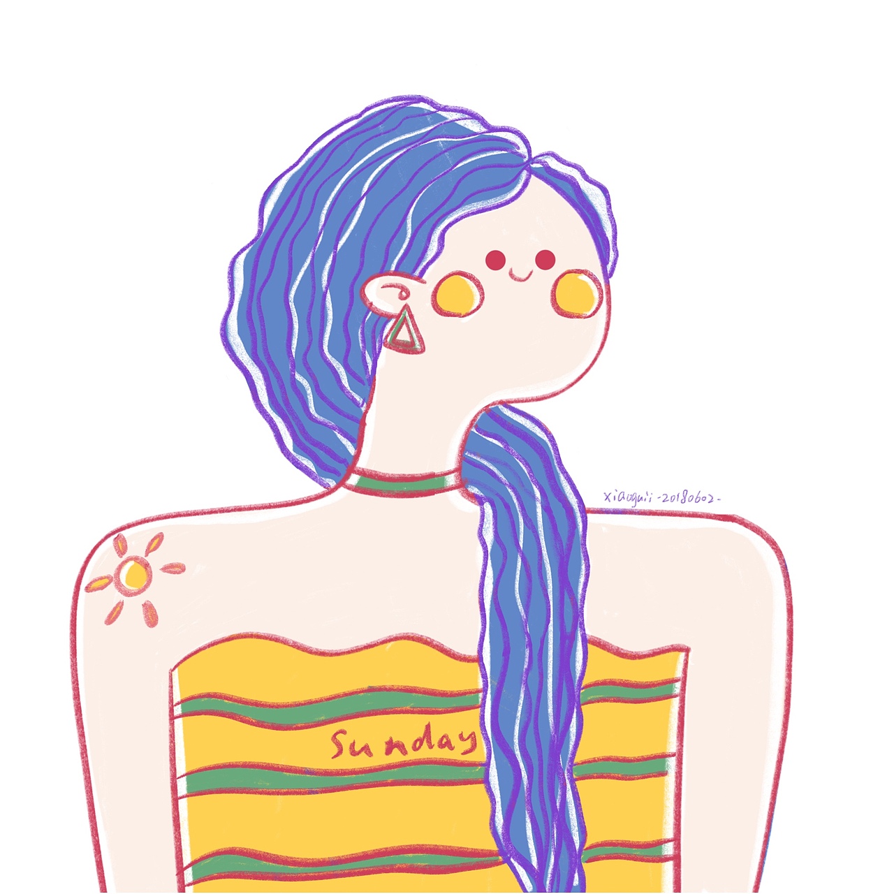 【日涂】4~7月的日常（图ZMTIxNjUwNDU2） - 创作习作 - 站酷设计师小鬼xiaoguii原创素材 - 站酷ZCOOL
