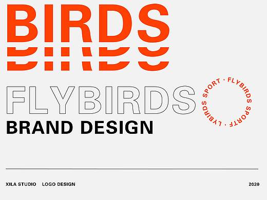 FLYBIRDS-运动品牌VI设计/潮牌