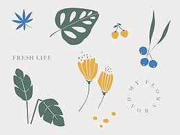 ILLUSTRATOR | 钢笔插画小练习