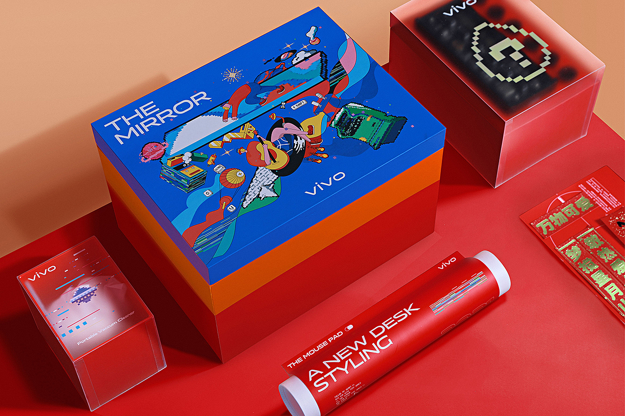 2021 vivo PR 新春赠礼 — VITAL DESIGN（图ZMjQxNDEwMDUy） - 包装 - 站酷设计师Dofla_mingo原创素材 - 站酷ZCOOL