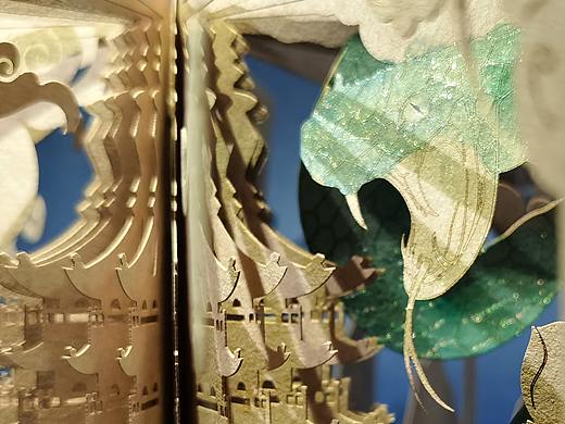 水漫金山立体书360°古代神话手工艺品