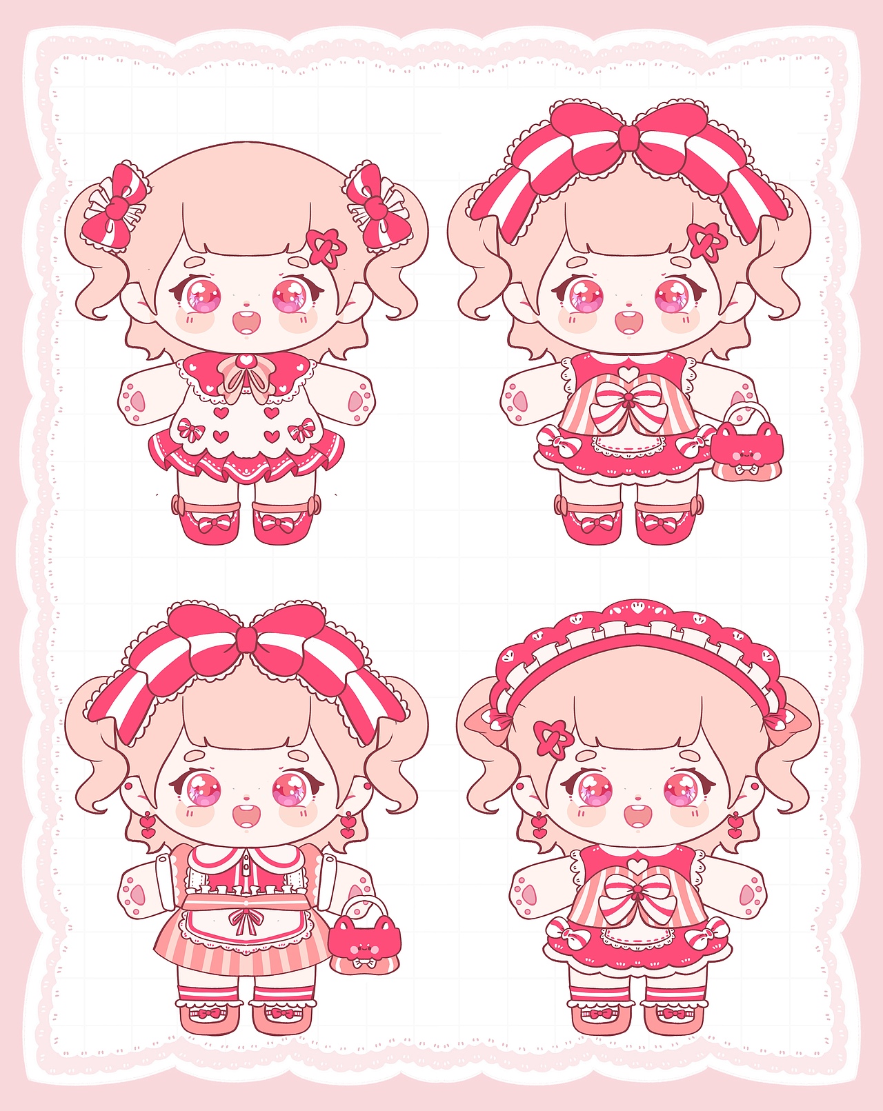 换装娃娃贴纸合集🎈