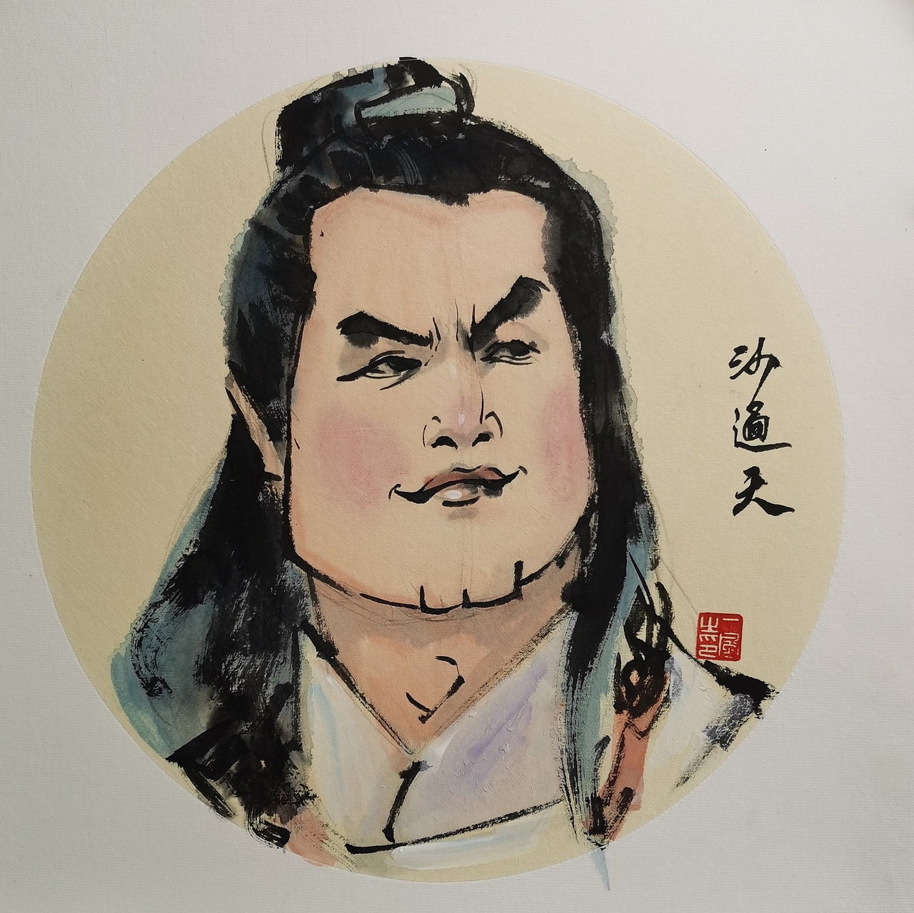 83版射雕人物水墨漫像（图ZMjgyMjkwODI4） - 单幅漫画 - 站酷设计师一风老师原创素材 - 站酷ZCOOL