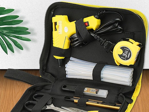 五金工具 套装 热熔胶枪 钳子 螺丝刀 家用 创意