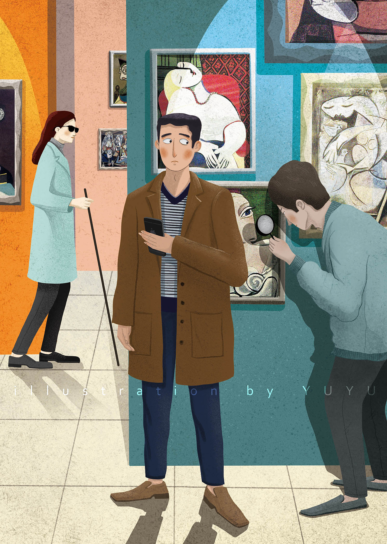 原创作品-书籍故事配图（图ZMTQ5MjI4ODAw） - 商业插画 - 站酷设计师与鱼Yuyu原创素材 - 站酷ZCOOL