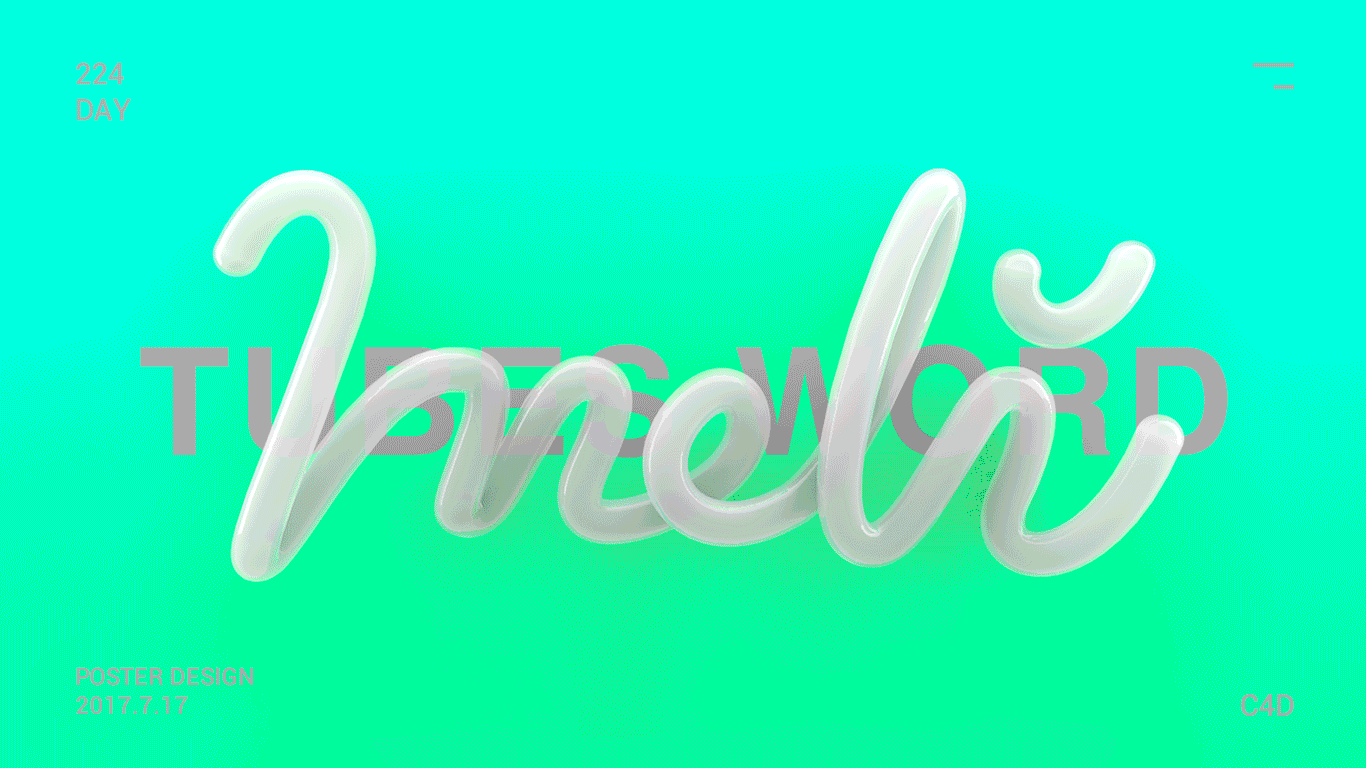 炫彩灯管字（图ZODU3NDE2NDg=） - 海报 - 站酷设计师墨鲤原创素材 - 站酷ZCOOL