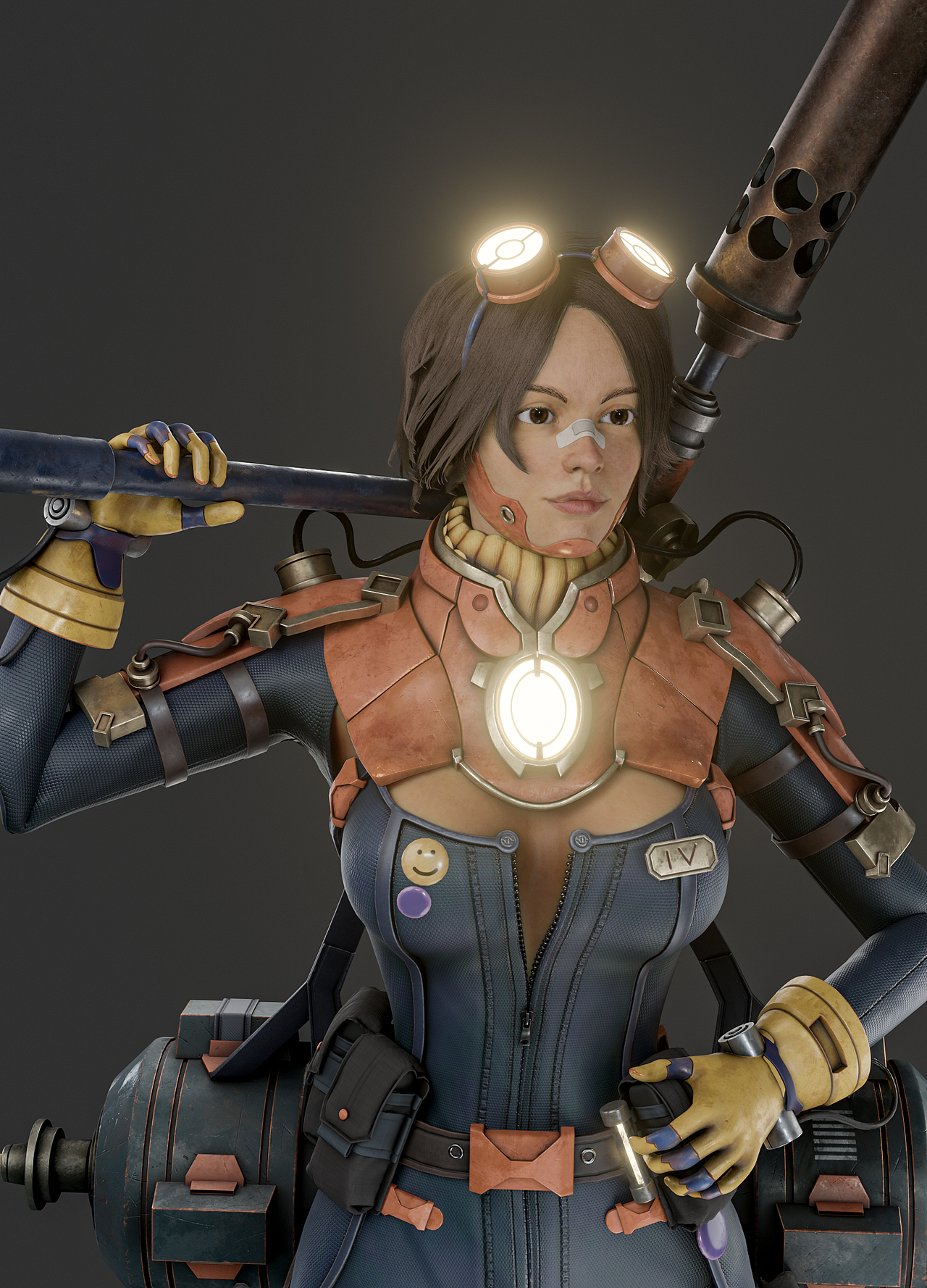 女战士（student work）（图ZMjEzMTIxNTYw） - 人物/生物 - 站酷设计师赫连留歌原创素材 - 站酷ZCOOL