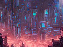 #站酷梦笔#jue'ji，赛博朋克