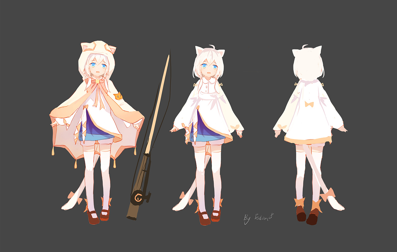 人物设定(私设|插画|创作习作|fadom - 原创作品 - 站酷 (zcool)