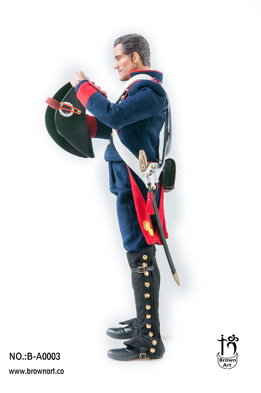 拿破仑战争系列野战炮兵 1/6比例