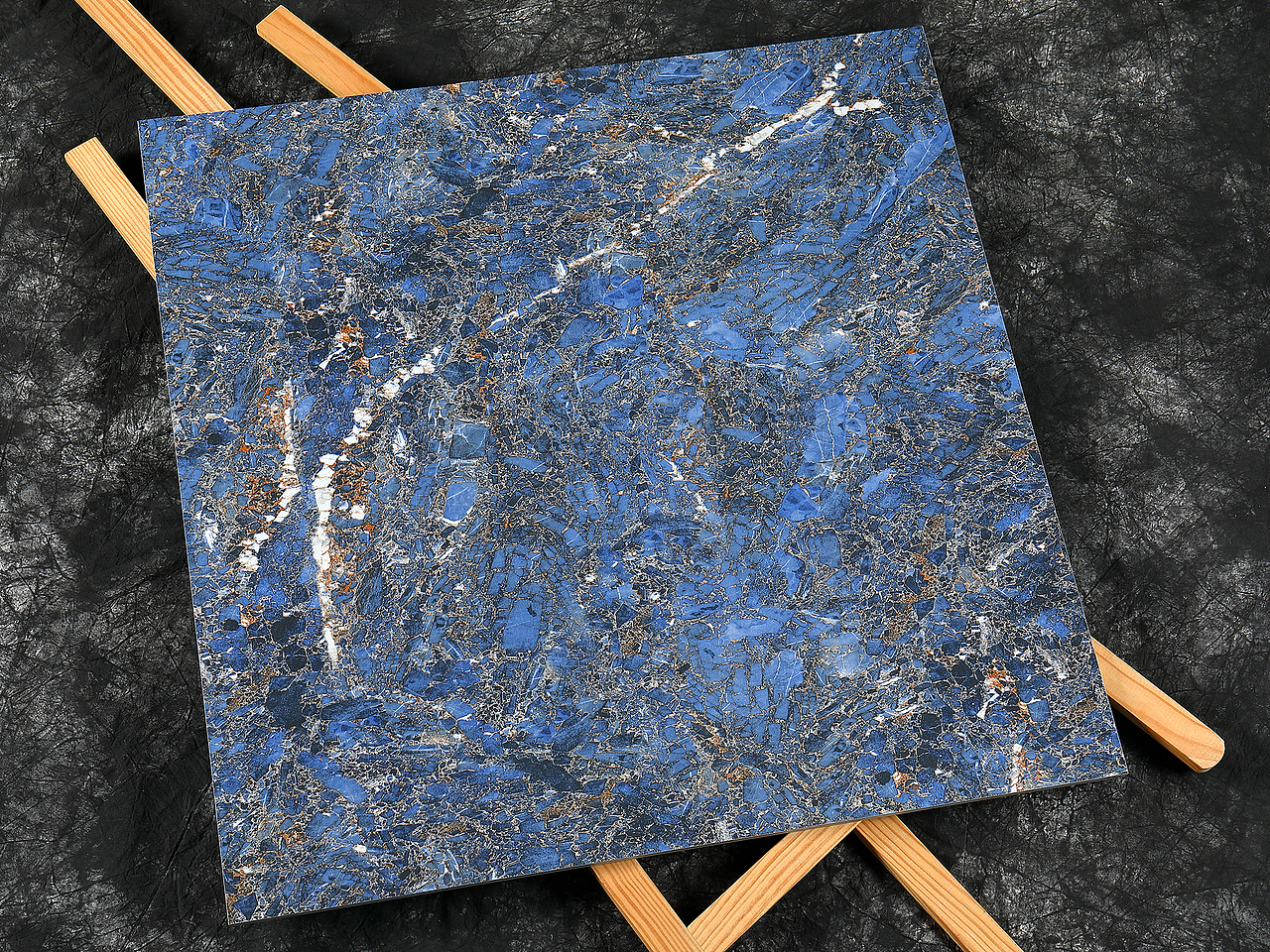 一组负离子通体大理石瓷砖拍摄